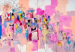 George Condo Prescription for The Clinically Normal, 2012