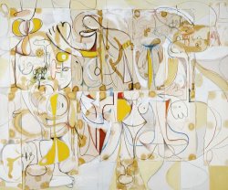 George Condo Sunflowers