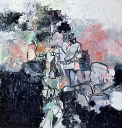 George Condo Tumbling Forms, 2015