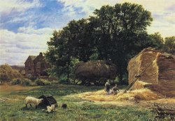 George Vicat Cole The Hayrick