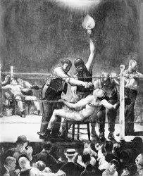 George Wesley Bellows Between Rounds