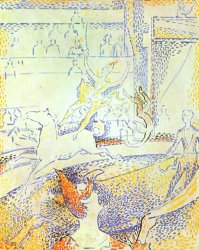 Georges Seurat Study for The Circus 1891