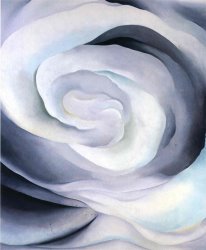 Georgia O'keeffe Abstraction White Rose