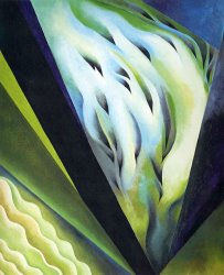 Georgia O'keeffe Blue And Green Music