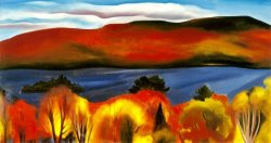 Georgia O'keeffe Lake George Autumn