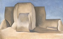 Georgia O'Keeffe Ranchos Church, No. Ii, Nm