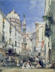 Giacinto Gigante Piazzetta Riario Sforza