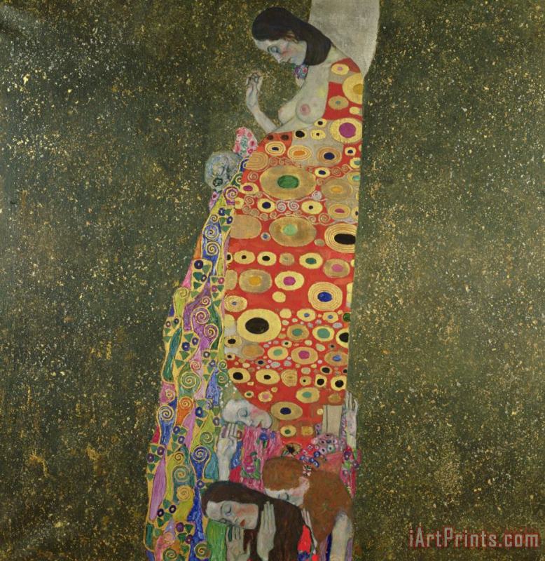 Gustav Klimt Hope II Art Print
