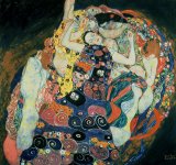 The Maiden by Gustav Klimt