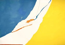 Helen Frankenthaler Arriving in Africa, 1970