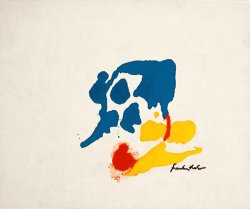 Helen Frankenthaler Blue & Yellow, 1961
