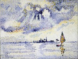 Henri-Edmond Cross Sunset on The Lagoon, Venice