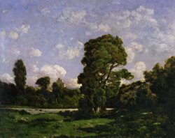 Henri-Joseph Harpignies Ruins of The Castle of Penhoet