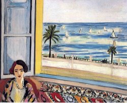 Henri Matisse Seated Woman Back Turned to The Open Window 1922