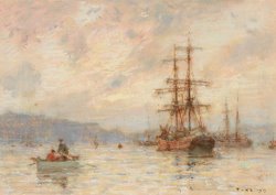 Henry Scott Tuke Sundown