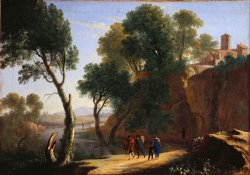 Herman Van Swanevelt An Italian Landscape