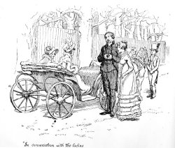 Hugh Thomson Scene From Pride And Prejudice By Jane Austen