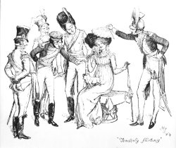 Hugh Thomson Scene From Pride And Prejudice By Jane Austen