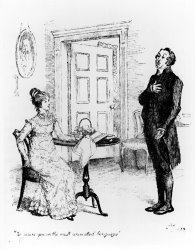 Hugh Thomson Scene From Pride And Prejudice By Jane Austen