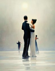 Jack Vettriano Dance Me to The End of Love