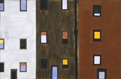 Jacob Lawrence The Migration Series, Panel No. 31: The Migrants Found Improved Housing When They Arrived North.