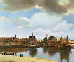 Jan Vermeer View of Delft