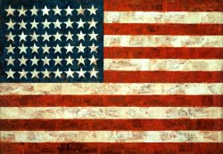jasper johns Flag 1954