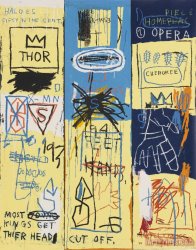 Jean-michel Basquiat Charles The First 1982