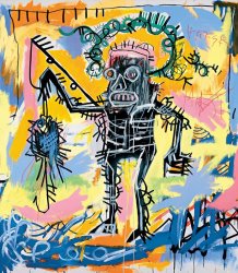 Jean-michel Basquiat Fishing 1981