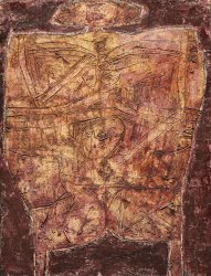 Jean Dubuffet Sang Et Feu (corps De Dame Aux Chairs Roties Et Rissolees), 1950