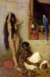 Jean Leon Gerome The Slave for Sale