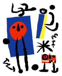 Joan Miro Famille D Oiseleurs C 1955