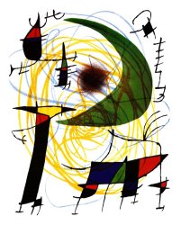 Joan Miro Lune Verte