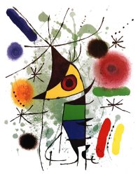 Joan Miro The Singer