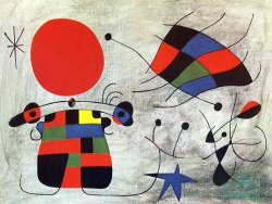 Joan Miro The Smile of The Flamboyant Wings