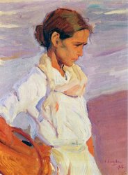 Joaquin Sorolla y Bastida Valencian Fishergirl