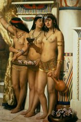 John Collier The Handmaidens of Pharaoh