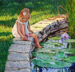 John Lautermilch Enjoying Yesterdays Sunlight