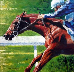 John Lautermilch Running Towards The Light