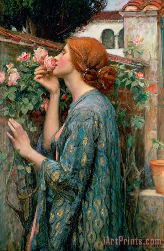 John William Waterhouse The Soul of the Rose Art Print