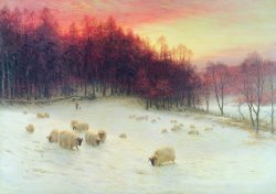 Joseph Farquharson When the West with Evening Glows
