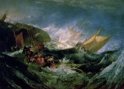 Joseph Mallord William Turner Wreck of a Transport Ship
