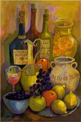 Karel Burrows Mediterranean Kitchen Iv