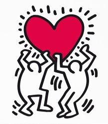 Keith Haring Pop Shop 1988