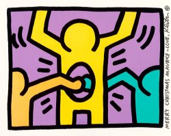 Keith Haring Untitled, From Pop Shop I, 1987