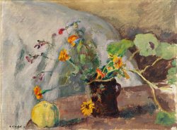 Ker Xavier Roussel Pomme Et Bouquet De Fleurs, 1915