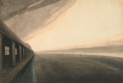 Leon Spilliaert Galeries Royales D'ostende Et Plage, Apres L'orage, 1907