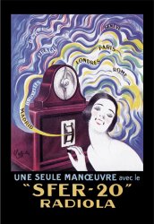Leonetto Cappiello Sfer 20 Radiola