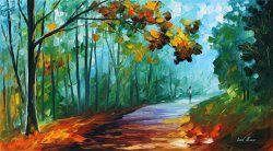 Leonid Afremov Fresh Forest