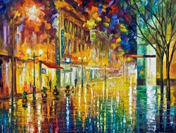 Leonid Afremov Scent Of Rain High Resolution